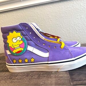 Lisa Simpson Vans SK8-Hi (New Without Box) 9W/7.5M